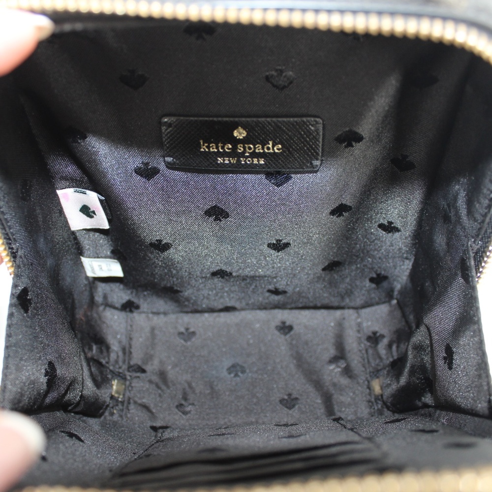Kate spade daisy vanity crossbody square bag black - Picture 3 of 5